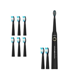 SAMPO聲寶 音波震動牙刷 TB-Z2002L, 黑+刷頭, 1個