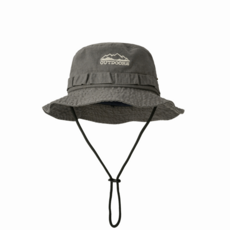 gradle 남녀공용 등산모자 햇빛가리개 모자 OUTDOORS 자수 사파리모자 캠핑 여행 낚시 자외선차단 모자 밀리터리부니햇, 그레이