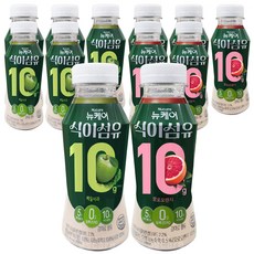뉴케어 식이섬유 케일 사과맛 + 모로오렌지맛, 12개, 240L