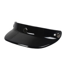 락모터스 헬멧 썬바이저 윈드쉴드 오픈페이스 고글 캡 햇빛가리개, 블랙