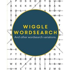 (영문도서) Wiggle Wordsearch: And Other Wordsearch Variations Paperback, Clarity Media Ltd, English, 9781916078413