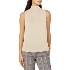Vince 여성용 민소매 카울 넥 탱크 블랙. 150474
