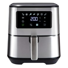 韓國 HAAN Han Kyunghee輕鬆生活全不鏽鋼炸鍋籃氣炸鍋 5L HE-A817, 混色