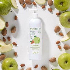 TOOFRUIT 果漾兒童青蘋無矽洗髮精 法國有機認證, 1個