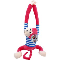 토이즈데이 소리나는 허그몽키 봉제 애착 인형 어린이 장난감 단체 선물, 1개, 핑크, 75cm 1개, 핑크, 75cm