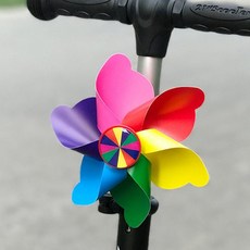 라이즈올2 킥보드 바람개비 어린이바람개비 자전거바람개비, 1개, 1바람개비기둥-공룡