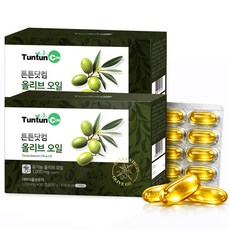 튼튼닷컴 올리브 오일 캡슐 [3개월분], 2개, 90g