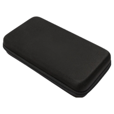 防水 手持麥克風盒 麥克風盒麥克風收納盒黑色收納盒攜帶袋旅行黑色 便攜手提式雙無線話筒收納包 新款 麥克風 楊過頂姑姑, 詳見包裝, eva盒，麥克風包