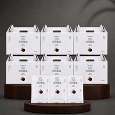 늘초담 발효 흑마늘즙 90ml 30포 흑마늘 진액 농축액, 6박스, 270ml