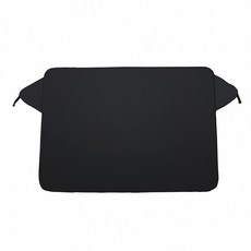 磁吸式汽車前擋遮陽罩 車罩 汽車前檔車罩 防曬隔熱 抗UV 汽車遮陽罩, 1個, 車外-黑色