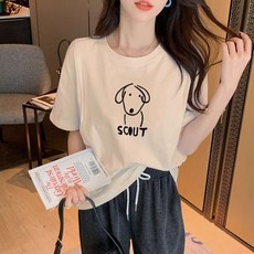 수유복 임산부 반팔 티셔츠 여름 루즈핏 편안한 반팔티 캐주얼 슬림핏 외출용 수유티 상의 sjs