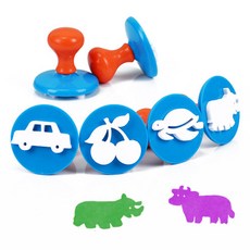 도장놀이 라인 스탬프 6종세트 (혼합)