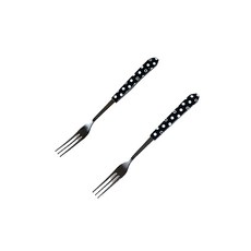 명성 블랙 동그라미 티포크 2P, 1개