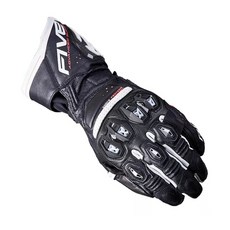 RFX3 EVO 新版競技防護長手套 賽車手套 機車手套 防摔手套, 黑白,M
