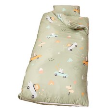 兒童冬夏兩用睡袋, 綠色