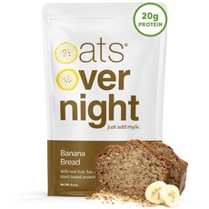 Oats Overnight 바나나 브레드 8팩, 8개