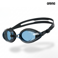 아레나 수경 남자 여성 물안경 와이드 안티포그, 1개, 블랙