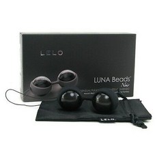LELO LUNA Beads 聰明球 經典款 迷你款, 1個, 瑞典露娜【黑珍珠】
