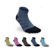 【waken】輕量赤足慢跑五指襪1雙組/五趾襪 除臭襪 馬拉松襪 機能襪 運動襪 慢跑襪繞境夾腳拖專用 競走