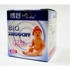 博智e-star BIO SMOOCHY舒氣膏(清涼型)30g，舒緩蚊蟲叮咬，保濕滋潤，寶寶肌膚適用, 30G, 1個