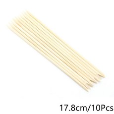 큐티클 푸셔 리무버 네일 아트 도구 오렌지 우드 스틱 모조 다이아몬드 피커 비드 매니큐어 페디큐어, 24 24, 1개