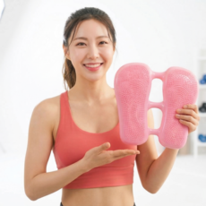 다이어트 지압 에어 스텝퍼, 핑크