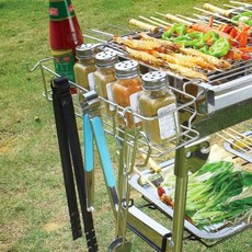 그릴 사이드 선반 그릴거치선반 캠핑그릴거치대jus6+7cKS