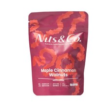 Nuts & Co. 頂級調味系列 楓糖肉桂核桃 42g, 1包