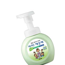 아이깨끗해 손세정제 청포도향 250mL 용기 1EA 거품손세정제 액체비누
