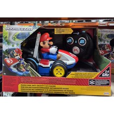 JAKKS PACIFIC 닌텐도마리오미니RC카, 혼합 색상, 1개