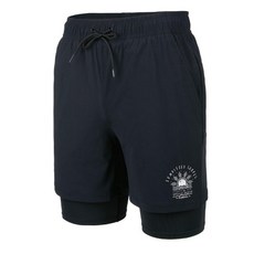 레노마수영복 *지퍼백 폴리백 증정*남성 베이직 레깅스팬츠 블랙 RN-MS2D903-BK 133388