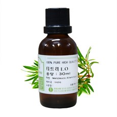 허브솝 티트리 비건 허브 천연 원액100% 효능 아로마 에센셜오일, 30ml, 1개