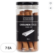 신선약초 시나몬 스틱 15p, 7개, 60g