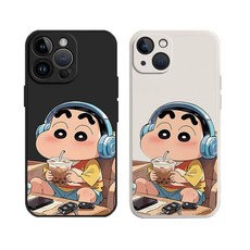 밀크티 마시는 보이 젤리 지문방지 렌즈 풀커버 아이폰 갤럭시 폰케이스