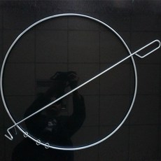 전통 굴렁쇠 민속놀이 완구 어린이 야외놀이 학교체육 스테인리스 철재 회전놀이 운동장 교구 추억 장난감 굴렁쇠세트, 철환 실속 두꺼움 50cm-원형 금속, 1개