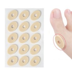 발보호 패치 티눈패드 굳은살방지패치 물집방지패드 티눈제거 밴드 발쿠션패치 발가락보호 새끼발가락, 1개