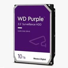 웨스턴디지털 웬디 퍼플 3년 보증 HDD CCTV 하드디스크 10TB WD102PURZ