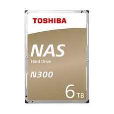도시바 TOSHIBA N300 HDD 6TB DWG760UZSVA NAS하드 정품 공식판매점 (SATA3/7200/256M)