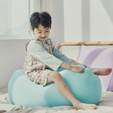 빈백 유아 소파 아기 유아용 에그 (둥근모양), 퍼플