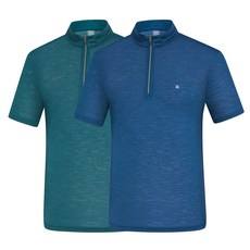 콜핑 남성 여름 하이쿨 집업 반팔 티셔츠 슈바(남)