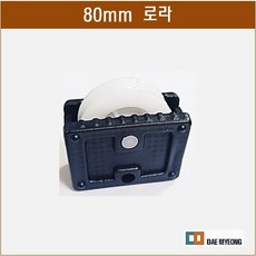 알루미늄 샷시로라 80mm 고정 문바퀴 창문 프라스틱 호차, 1개