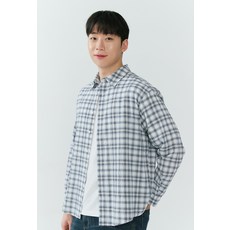 잠뱅이 26SS 남성) 베이직 체크셔츠 AQ1WWH204-BL