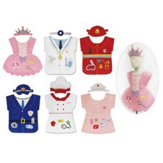 40303 역할놀이 직업옷과 모자 6종