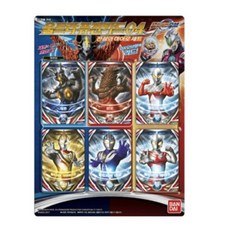 반다이 울트라맨오브 울트라퓨전카드04 전설의히어로 완구세트, 혼합 색상, 1개