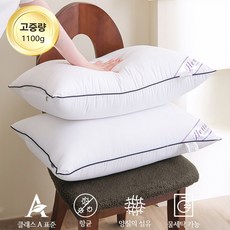 헤르티만 고중량 호텔용 마이크로화이버 향균 베개솜, 1개, 화이트