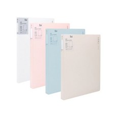 누사인 파스텔 클리어파일 40P 화이트, 본상품