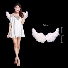 천사날개 할로윈 파티 날개 재롱잔치 촬영 소품 소형, 선택/천사날개(소)