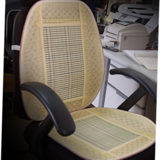 자동차 대나무 시트 쿨링 운전석 여름 자동차 일체형 시트 통풍 사무용 아크릴 의자 방석 혼방