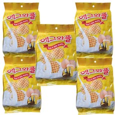 에그와플 (에그&밀크맛) 와플과자, 5개, 241.4g