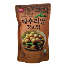 정원식품 메추리알 장조림, 2개, 500g